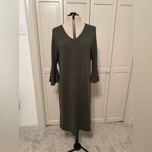 Talbots 100% merino wool dress
